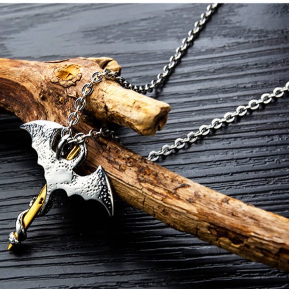 men sword necklace - Picture 3 of 4